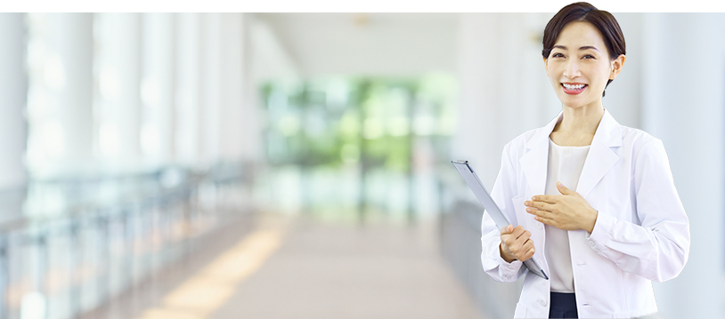 送料無料・診察無料の背景画像